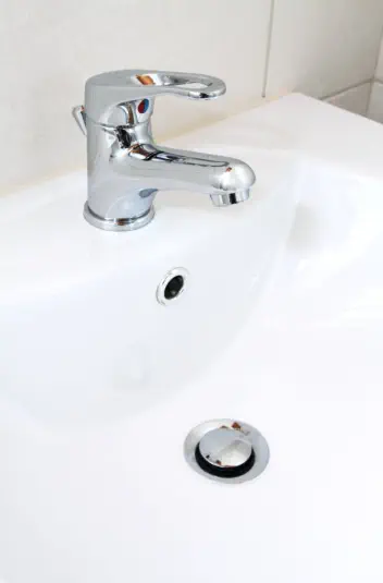 new sink installed by handyman